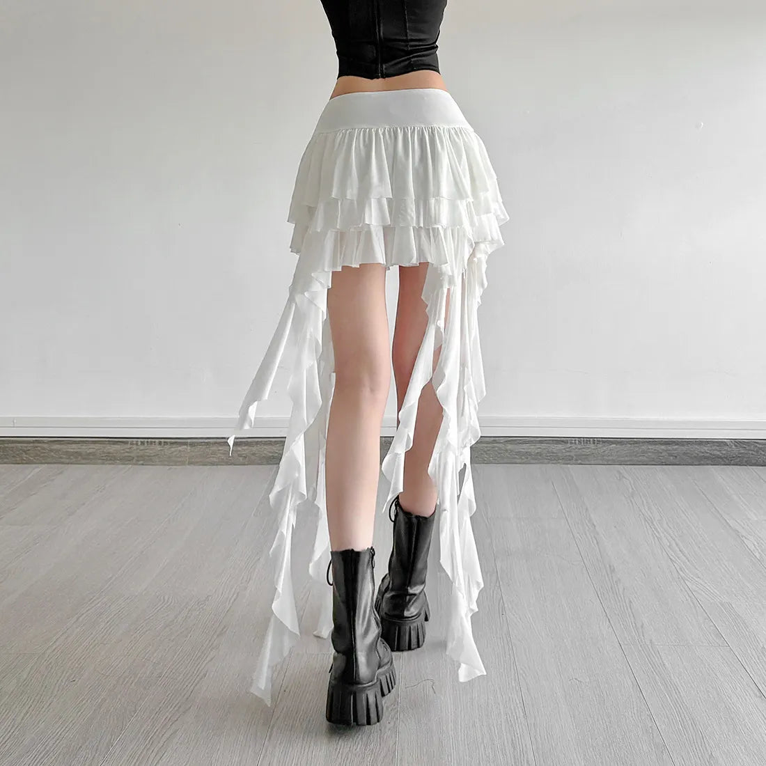 Jupe Mila™ – Taille Haute & Irrégulière