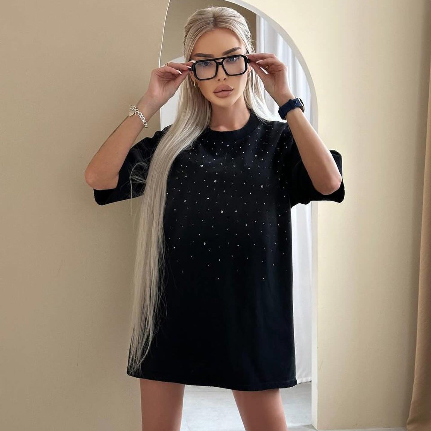 Nivara™ – Top Léger Oversize Style Urbain