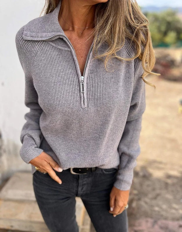 Véronique™ | Pull en maille col V
