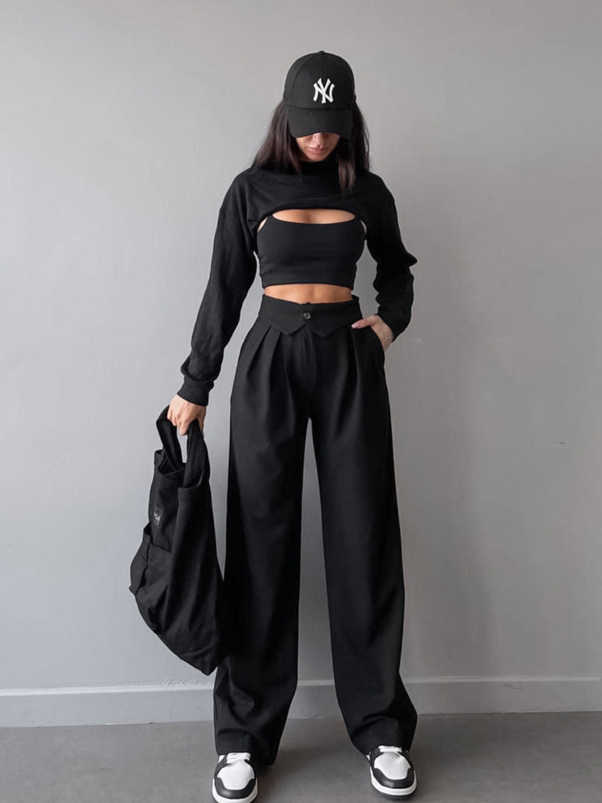 Élodie™ | Pantalon large décontracté