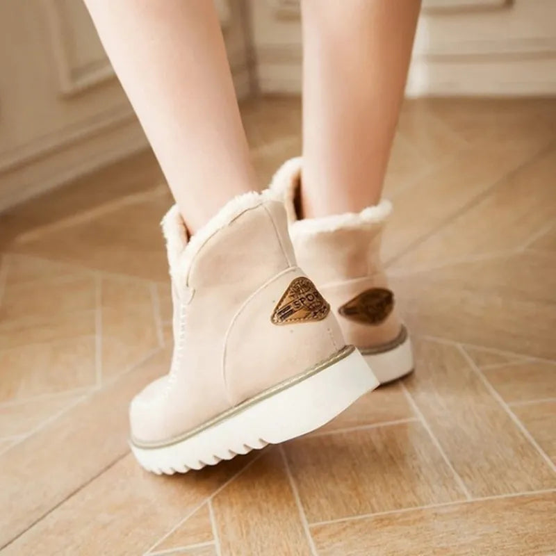 Valentina™ | Des bottes en fourrure confortables en hiver