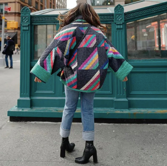 Maya™ | Veste élégante vintage faite à la main