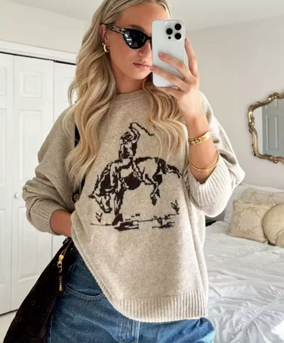 Claudia™ | Pull Équestre