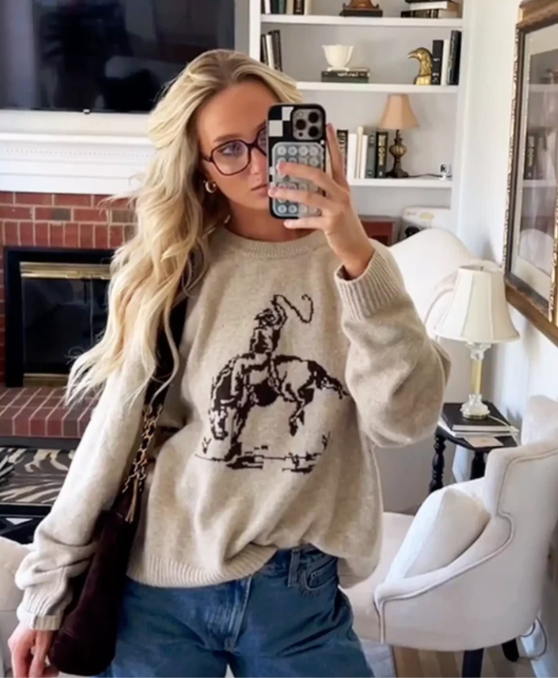 Claudia™ | Pull Équestre