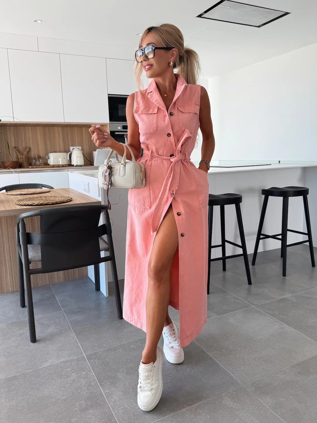 Robe Denim Élégance™ – L’icône casual revisitée
