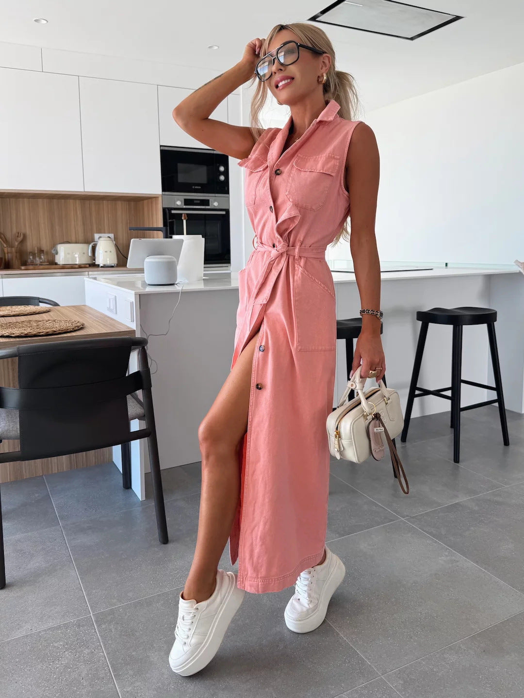 Robe Denim Élégance™ – L’icône casual revisitée