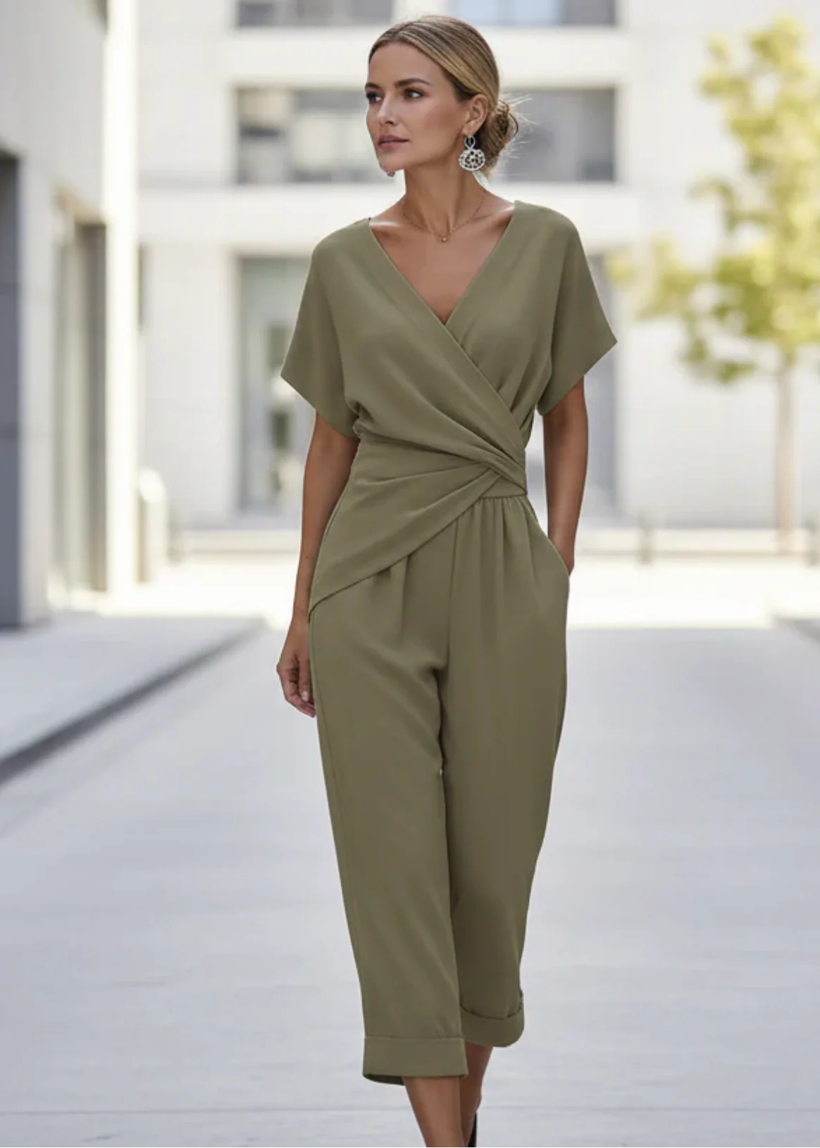 Sérène™ – Ensemble Cache-Cœur Femme Chic