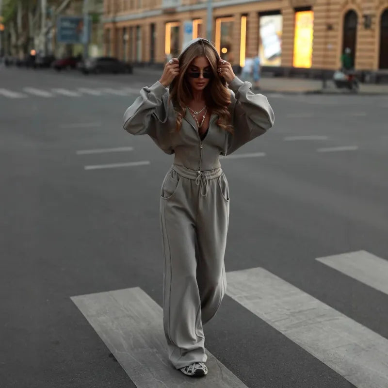 ELENA™ | Ensemble Oversize Polaire