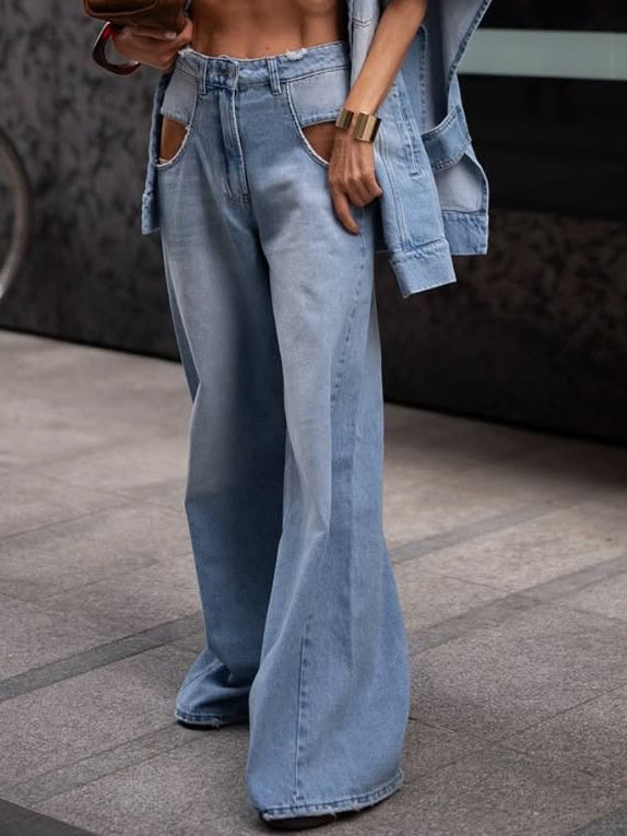 DENIM ENERGY | Veste en Denim Sans Manches