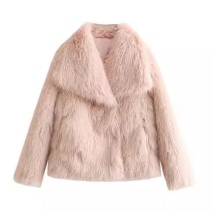 Emma Plush Coat - Manteau Doux et Épais