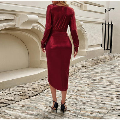 Robe Élisa™ : La Puissance du Froncé