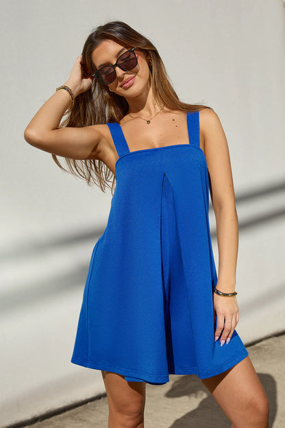 Robe-Combinaison Fluide Encolure Carrée Maya™