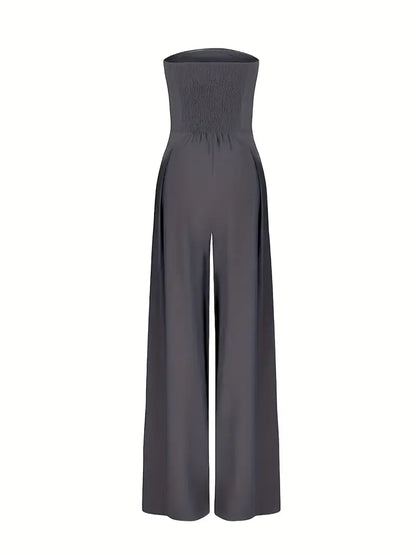 Victoria™ Chic - Combinaison Bustier à Jambes Larges