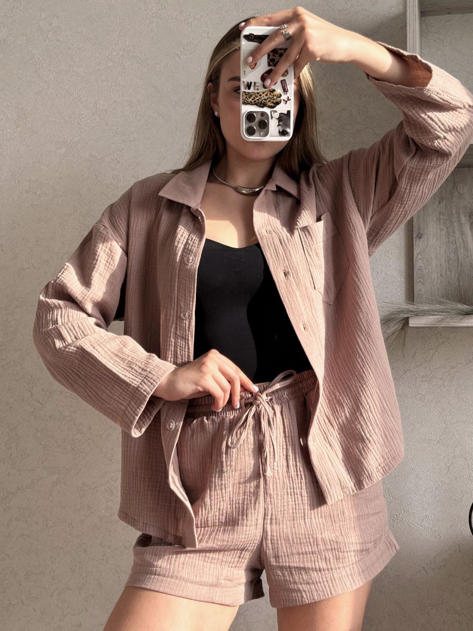 Soléa™ | Ensemble deux pièces en coton pour femme