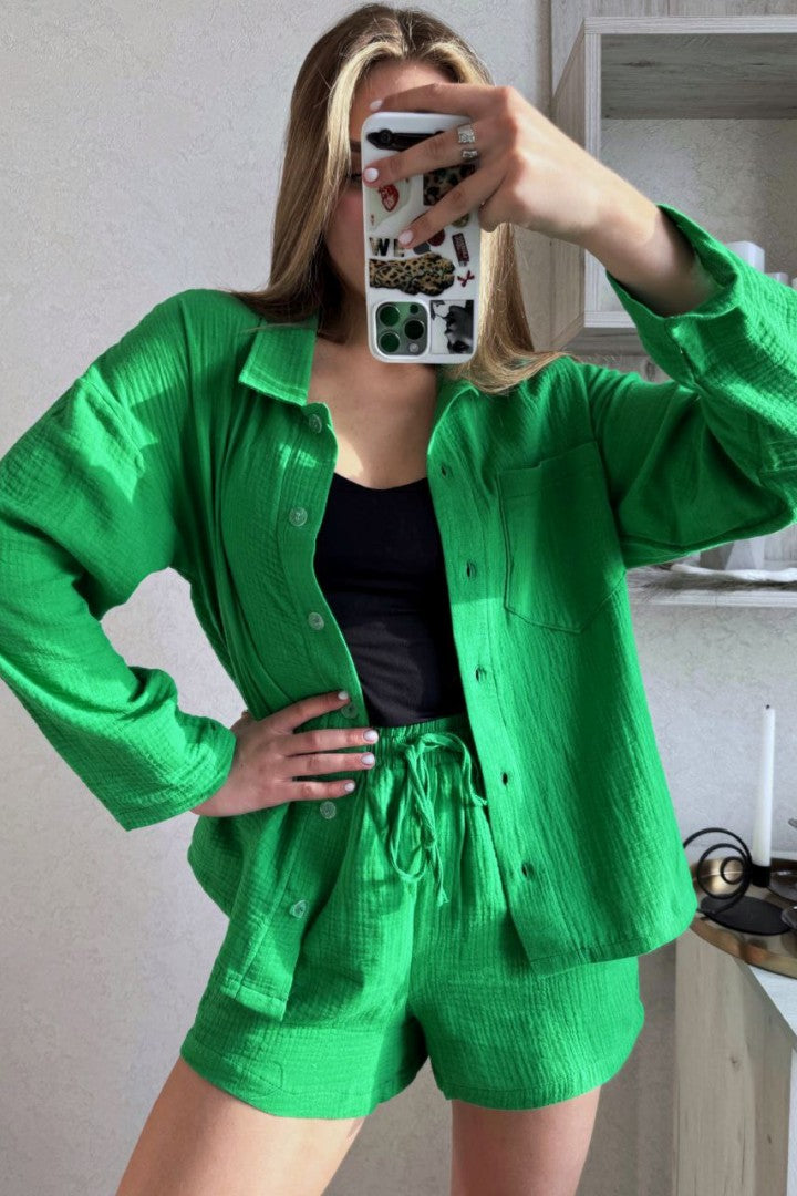 Soléa™ | Ensemble deux pièces en coton pour femme