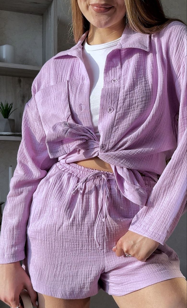Soléa™ | Ensemble deux pièces en coton pour femme