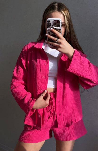 Soléa™ | Ensemble deux pièces en coton pour femme