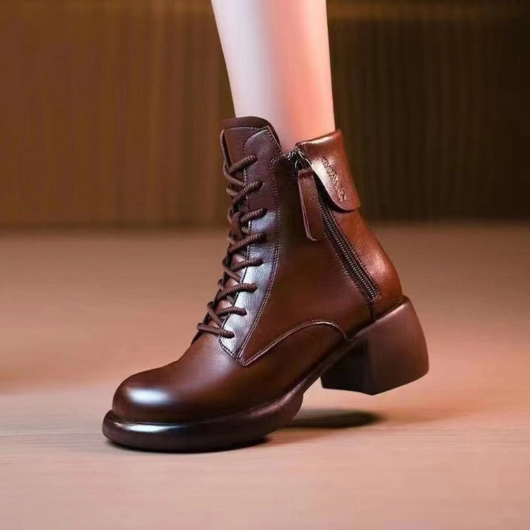 Martina™ 2.0 | Chaussures de trekking confortables en cuir