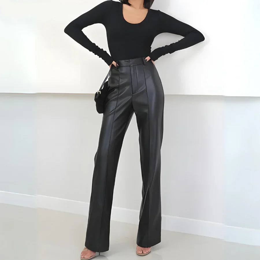 Myral™ | Pantalon Taille Haute Femme