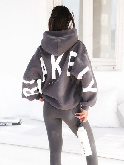 NOVAN™ | Sweat à Capuche Oversize Imprimé