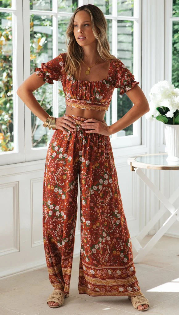 Set Riviera™ – Ensemble imprimé fluide & stylé