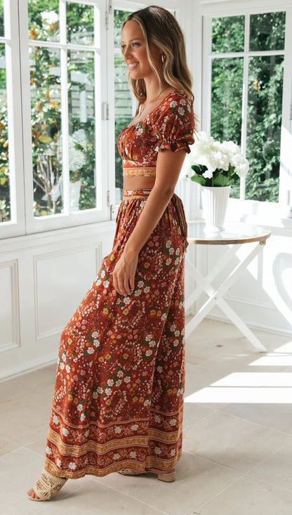 Set Riviera™ – Ensemble imprimé fluide & stylé