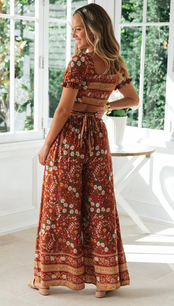 Set Riviera™ – Ensemble imprimé fluide & stylé