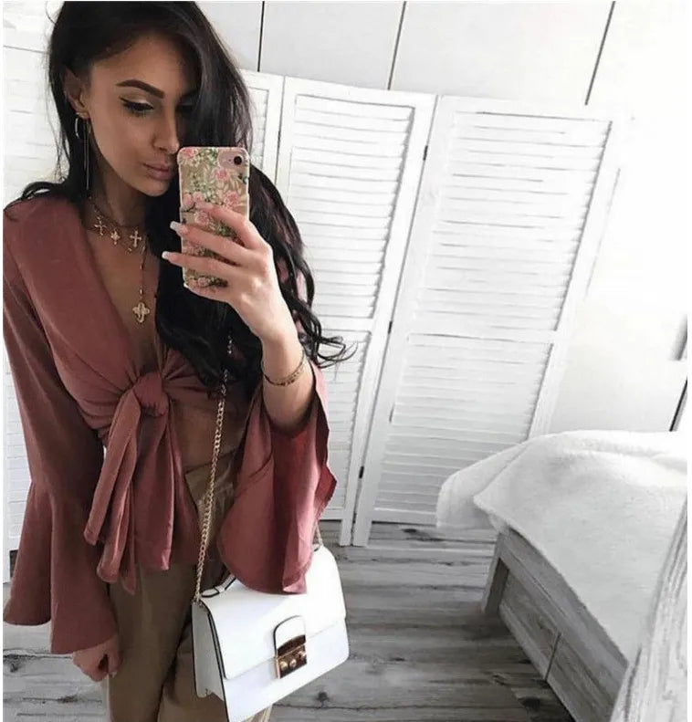 Top Elina™ – Manche Évasée