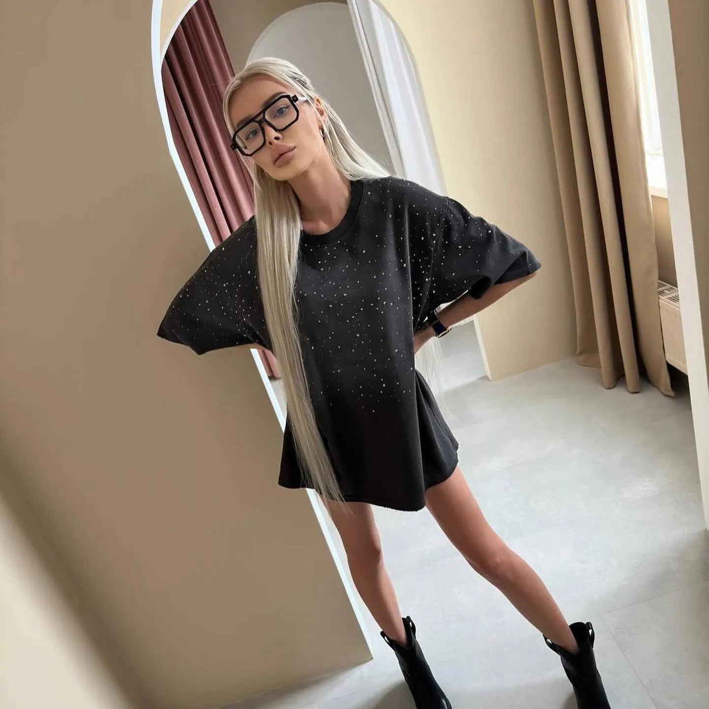 Nivara™ – Top Léger Oversize Style Urbain
