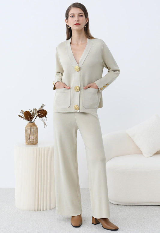 EMA™ | Ensemble Tricot Élégant 2 Pièces