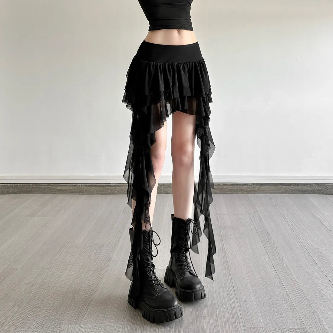 Jupe Mila™ – Taille Haute & Irrégulière