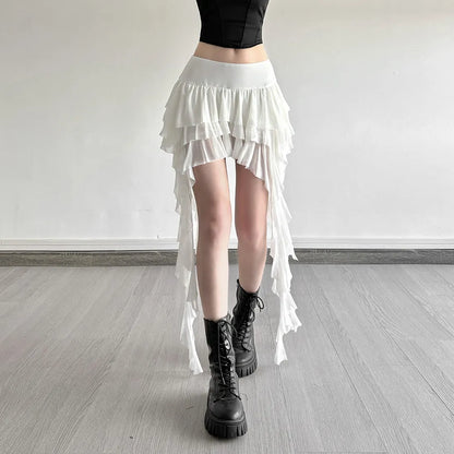 Jupe Mila™ – Taille Haute & Irrégulière