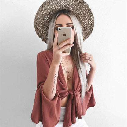Top Elina™ – Manche Évasée