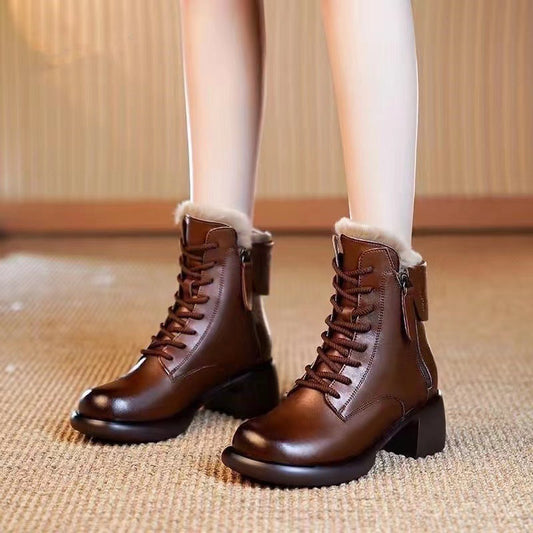 Martina™ 2.0 | Chaussures de trekking confortables en cuir