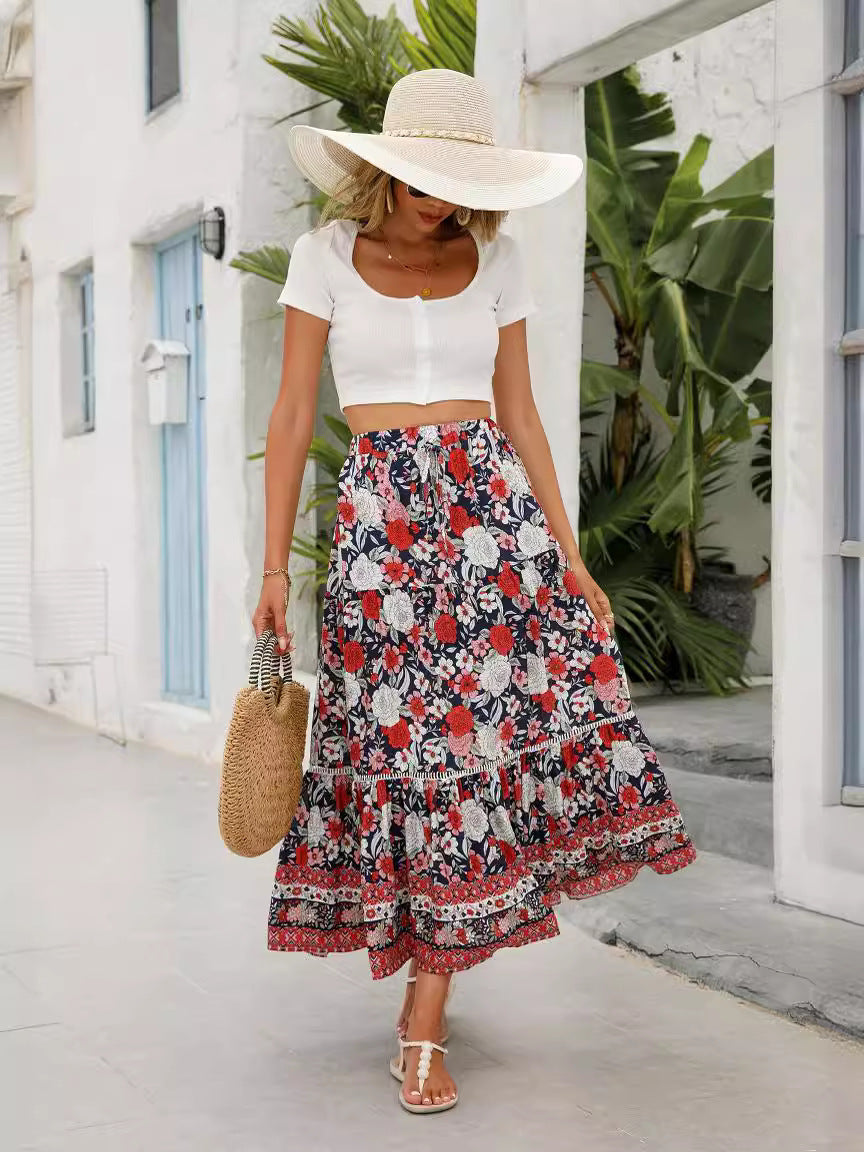 Jupe Malia™ – Bohème & Coton