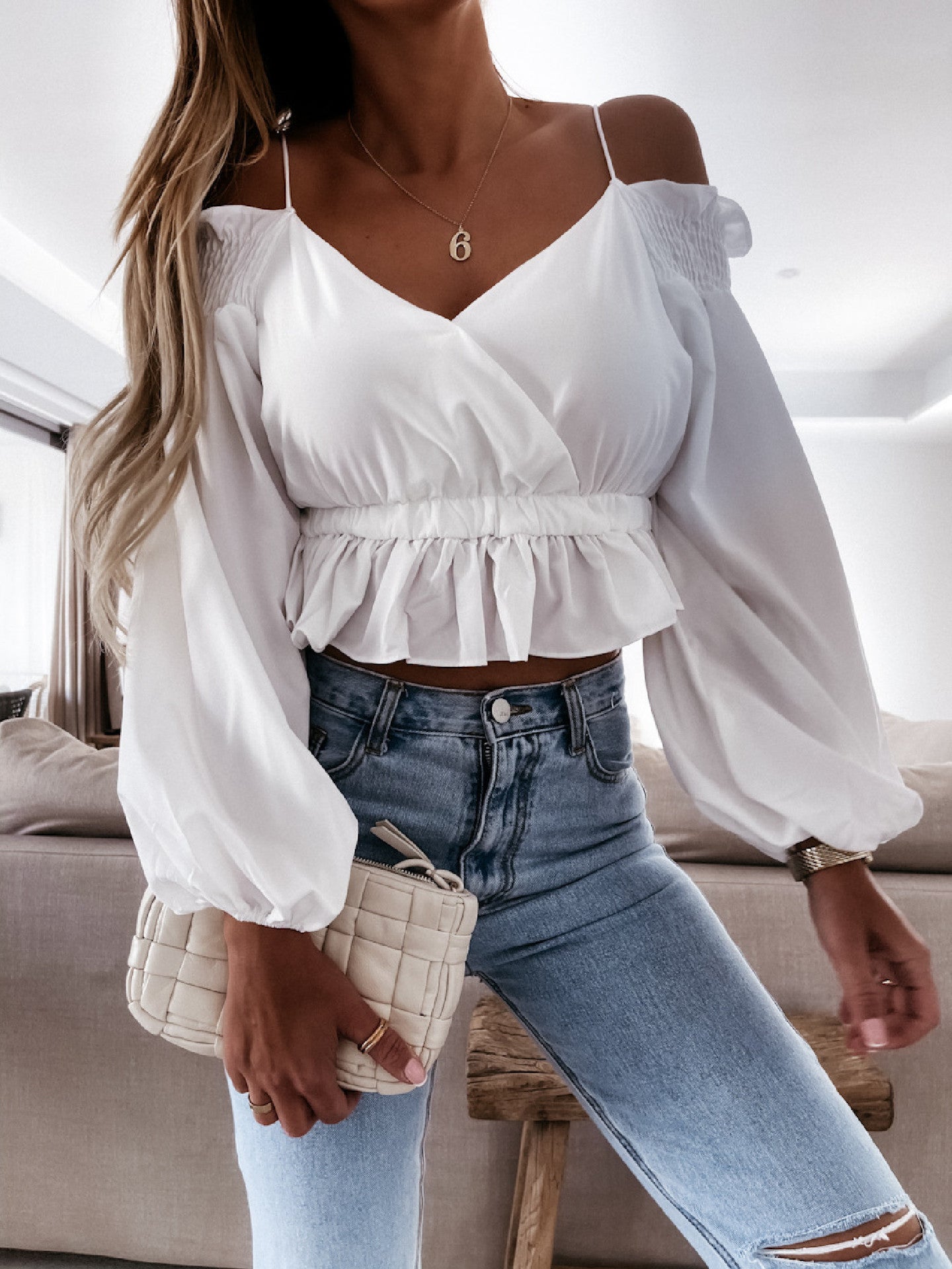 Blouse Mira™ – Volants Chic