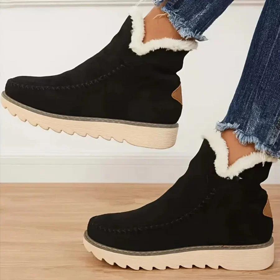 Valentina™ | Des bottes en fourrure confortables en hiver