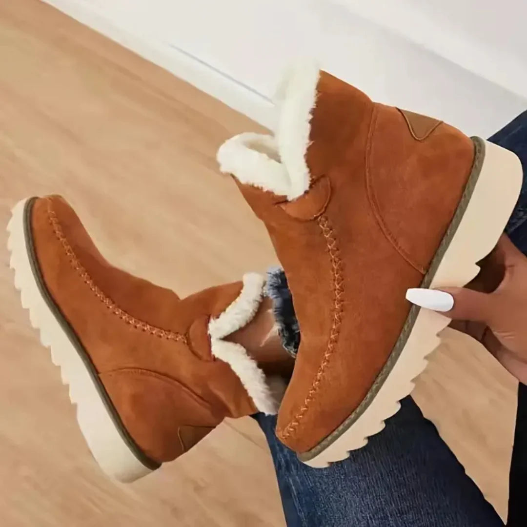 Valentina™ | Des bottes en fourrure confortables en hiver