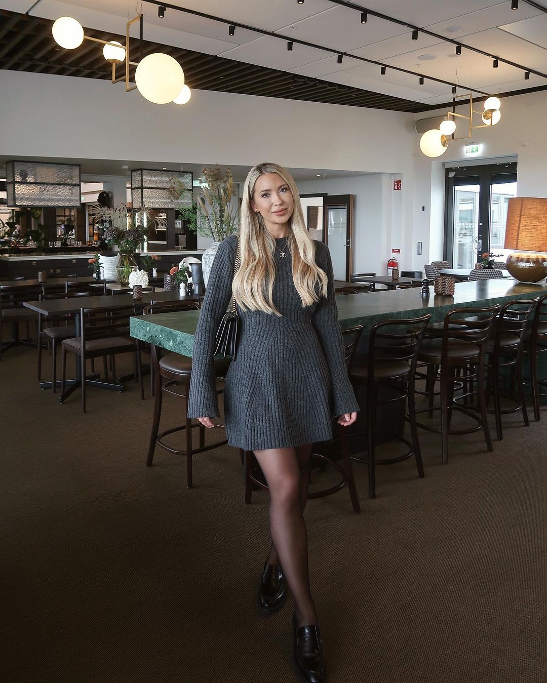 Robe Sienna™ : Maille Hivernale Chic