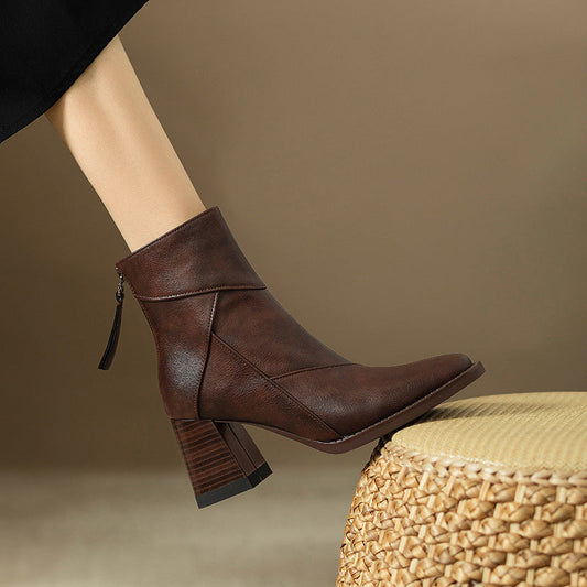 Paola™ | Botte en cuir confortable pour femme