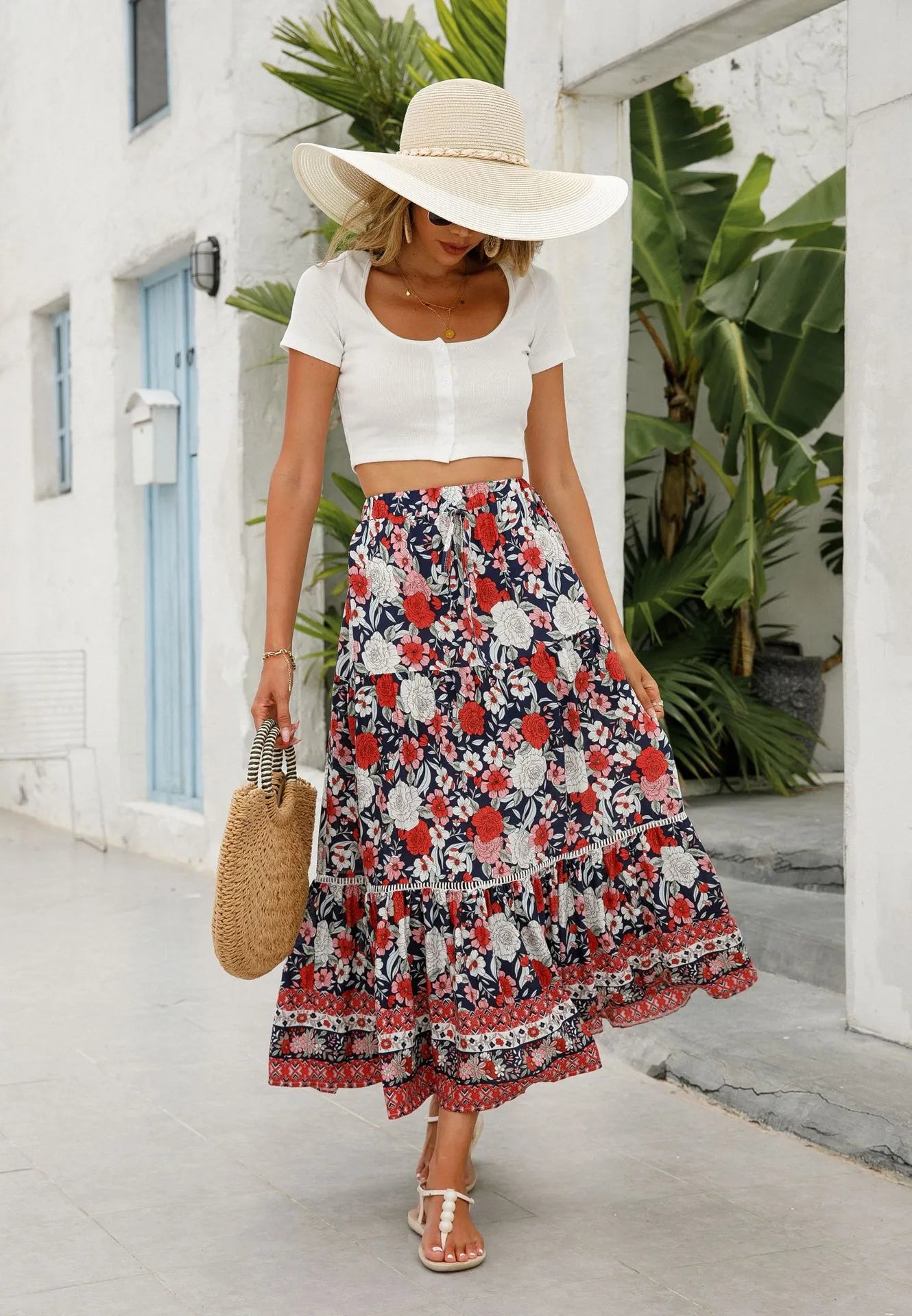 Jupe Malia™ – Bohème & Coton