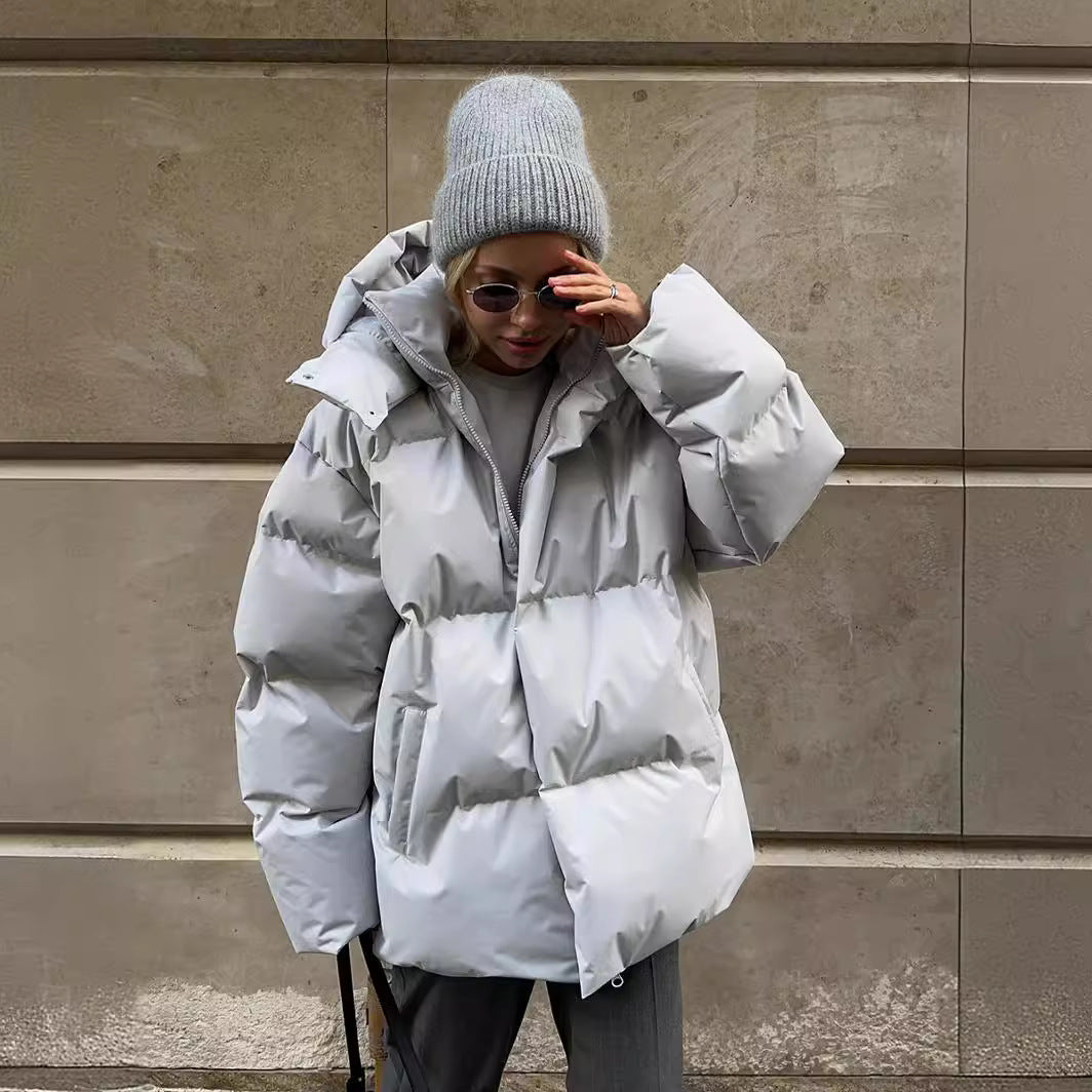 Alma™ | Doudoune Oversize Femme - Élégance et Confort Hivernal