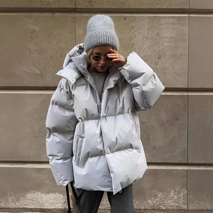 Alma™ | Doudoune Oversize Femme - Élégance et Confort Hivernal