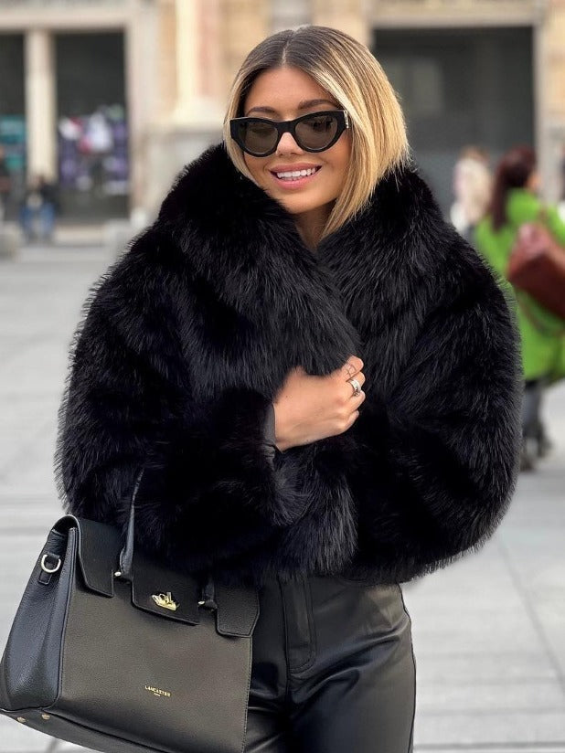Emma Plush Coat - Manteau Doux et Épais