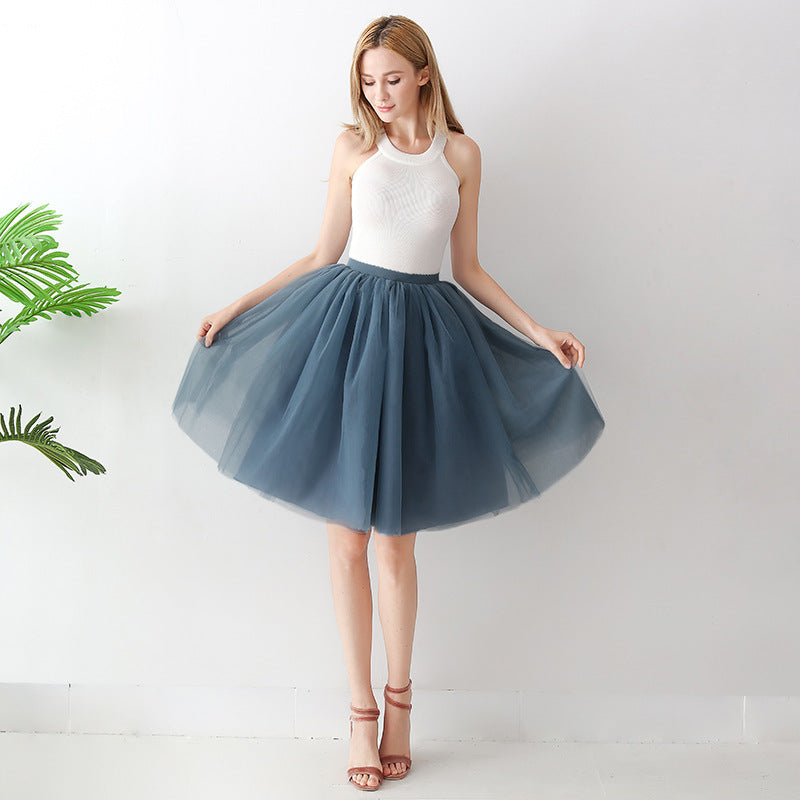 Elésia™ – Jupe Tulle Plissée Aérienne A-Line