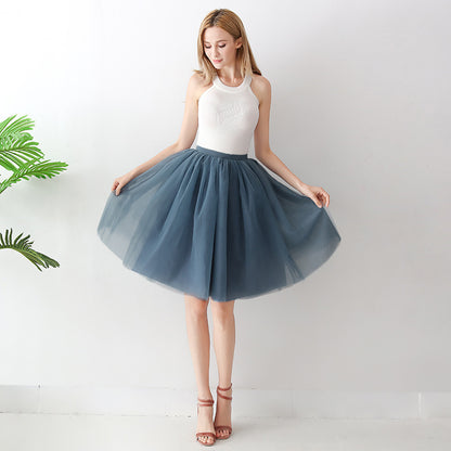 Elésia™ – Jupe Tulle Plissée Aérienne A-Line