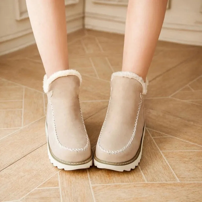 Valentina™ | Des bottes en fourrure confortables en hiver