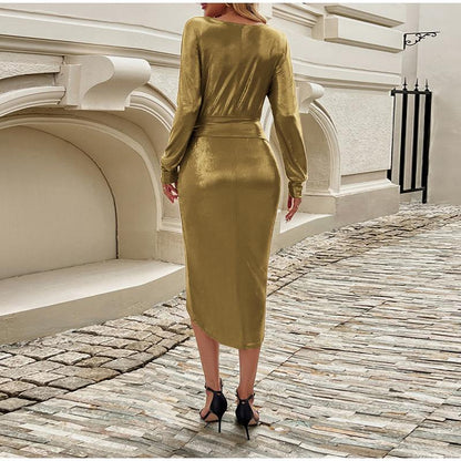 Robe Élisa™ : La Puissance du Froncé