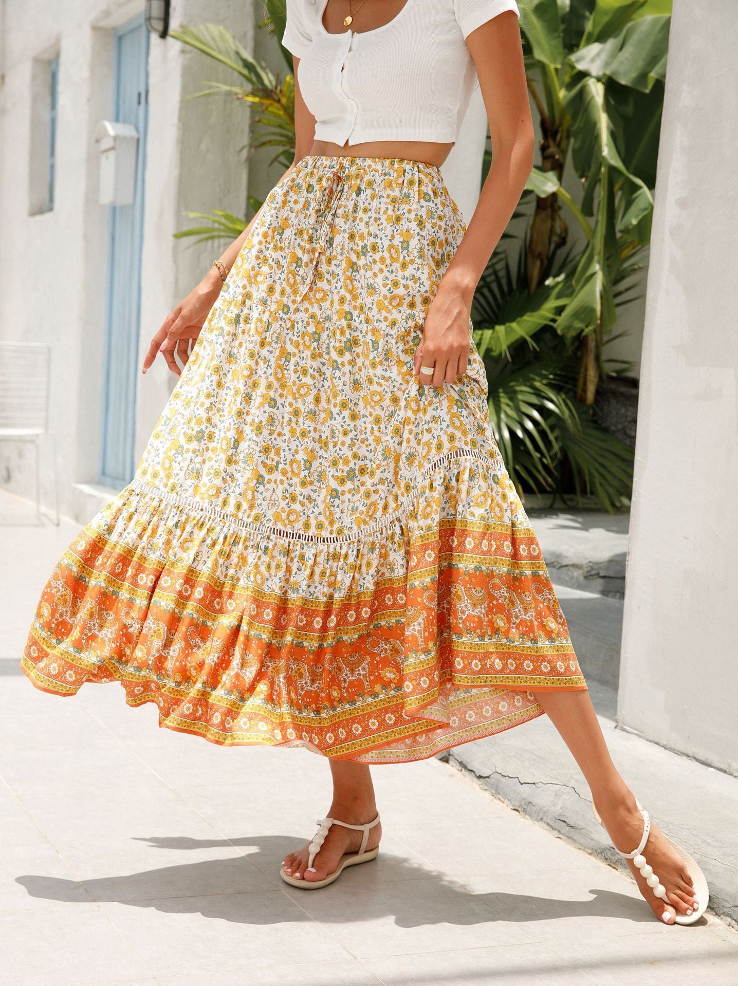 Jupe Malia™ – Bohème & Coton