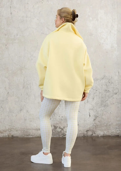 Naya™ | Sweat Oversize à Col Zippé